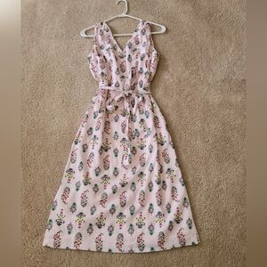 Ann Taylor Pink Floral Dress